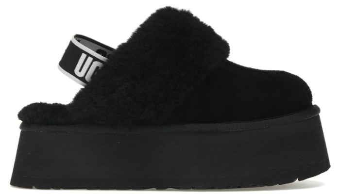 UGG Funkette Slipper 'Black' (Women's)