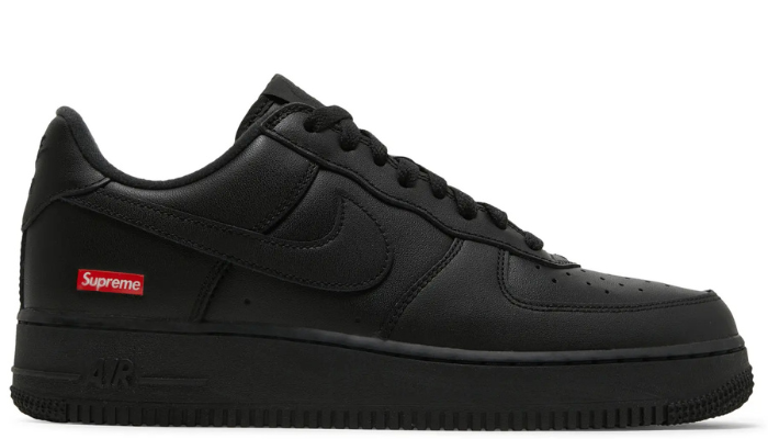 Nike Supreme x Air Force 1 Low 'Box Logo - Black'